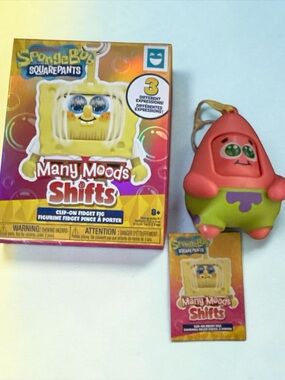 Sponge Bob Many moods shifts blind box Patrick open box